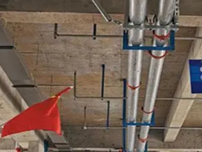 玄武管廊支架的安装方法